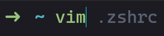 zsh autosuggestions showing a gray command suggestion after typing